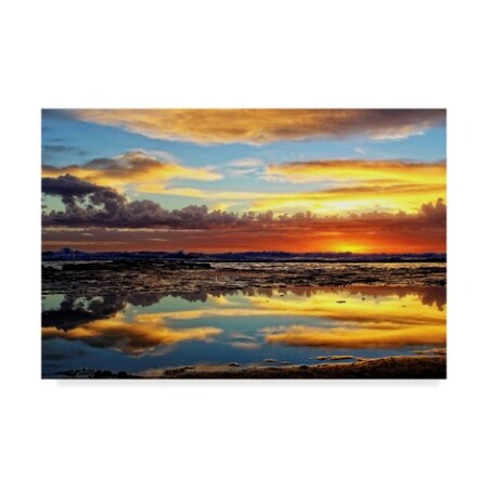 Incredi 'Sunday Sunset' Canvas Art,30x47